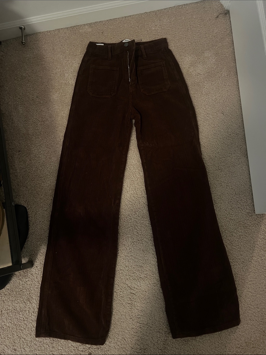 Reformation Jeans Corduroy Pants Brown